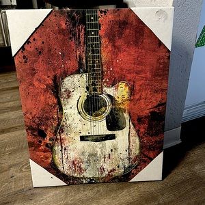 Guitar art piece